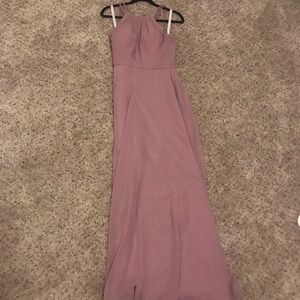 Azazie Melinda Bridesmaid Dress in Vintage Mauve